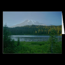Dusk on Rainier cards