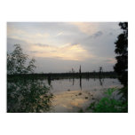 Dusk on the Bayou Print