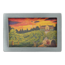 Dusk Rectangular Belt Buckle