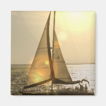 Dusk Sailing Magnet