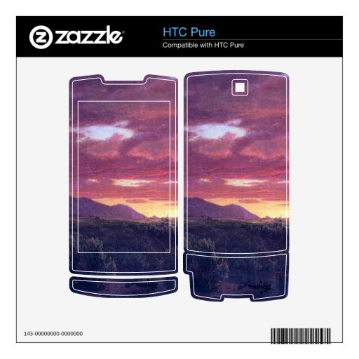 Dusk (sunset) by Frederic Edwin Church Skin For HTC Pure