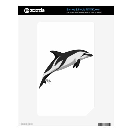 Dusky Dolphin NOOK Color Decals