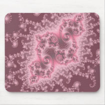 Dusky Pink Jellyfish Mousepad
