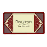 Dusky Pink Vintage, shipping labels labels