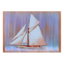 Dusky Sails ATC business cards