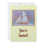 Dusky Sails Father's Day custom Personalized Announcements
