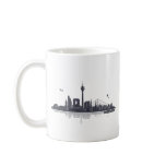 Düsseldorf City Skyline Teetassen