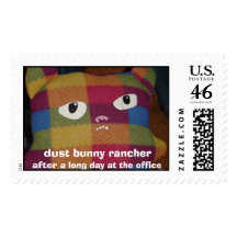 dust bunny rancher stamp