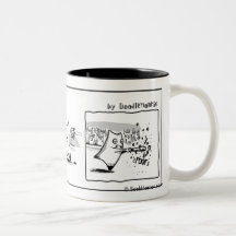 Dust Bunny Snuff Coffee Mugs