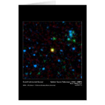 Dust-enshrouded Quasar – Spitzer Space Telescope – cards by Space_Exploration Dust-enshrouded Quasar – Spitzer Space Telescope – cards