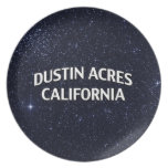Dustin Acres California Plates