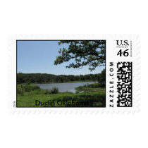 Dustin Lake1, Dustin Oklahoma postage