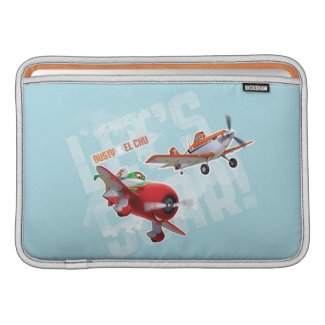 Dusty and El Chu - Let's Soar! Sleeve For MacBook Air