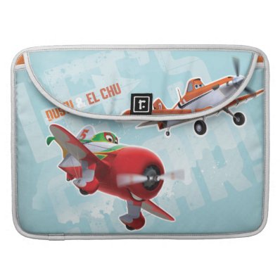 Dusty and El Chu - Let's Soar! MacBook Pro Sleeve