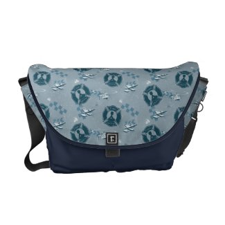 Dusty And Windlifter Pattern Courier Bag