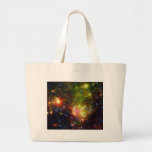 Dusty death of a massive star tote bag
