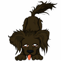 Dusty Dog Photo Cut Out