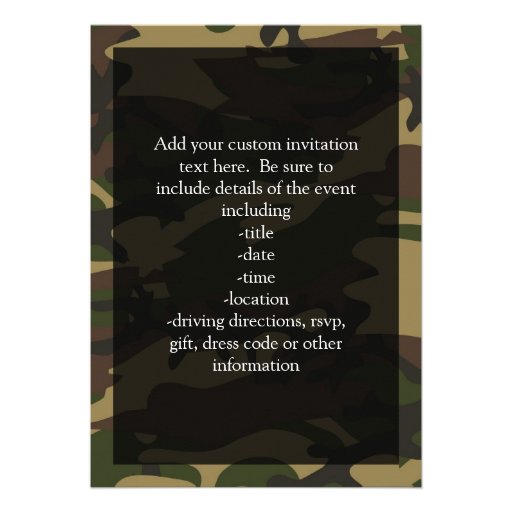 Dusty Green Camo Custom Announcement