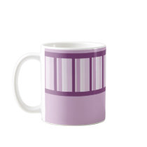 Dusty Mauve Deco Personalized Mug
