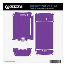 Dusty Purple Color BlackBerry Pearl Skins