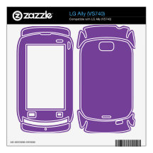 Dusty Purple Color LG Ally Decal
