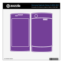 Dusty Purple Color Samsung Captivate Decals