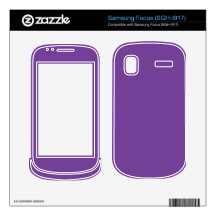 Dusty Purple Color Samsung Focus Decals