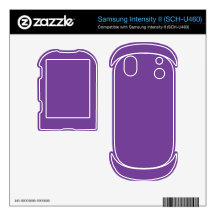 Dusty Purple Color Samsung Intensity Decal