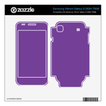 Dusty Purple Color Samsung Vibrant Decals