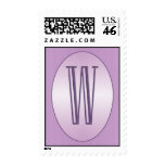 Dusty Rose Monogram Postage
