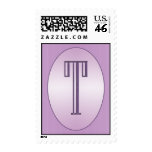 Dusty Rose Monogram Postage