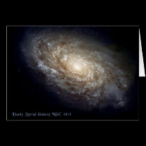 Dusty Spiral Galaxy NGC 4414 cards