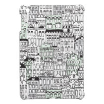 Dutch amsterdam illustration home pattern ipad mini cases