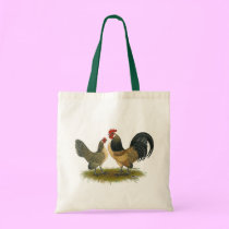 Dutch Bantam:  Blue Quail bags