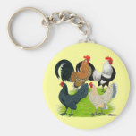 Dutch Bantam Quartet Key Chains