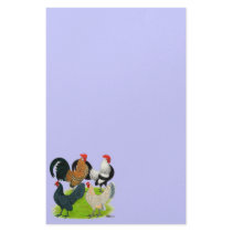 Dutch Bantam Quartet Personalized Stationery
