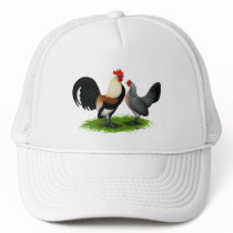 Dutch Bantams:  Cream Light Brown Hat