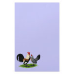 Dutch Bantams:  Cream Light Brown Personalized Stationery