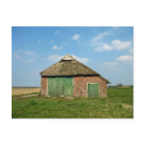 Dutch barn in Friesland, The Netherlands (Holland) postcards by hollandshop Dutch barn in Friesland, The Netherlands (Holland) postcards