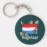 Dutch Birder: Vogelaar Key Chain