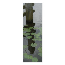 Dutch Canal Lilypads Holland Bookmark Photo Card business cards