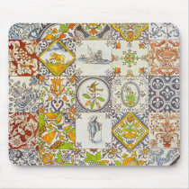 Dutch Ceramic Tiles Mousepad