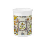 Dutch Ceramic Tiles Pitcher pitchers