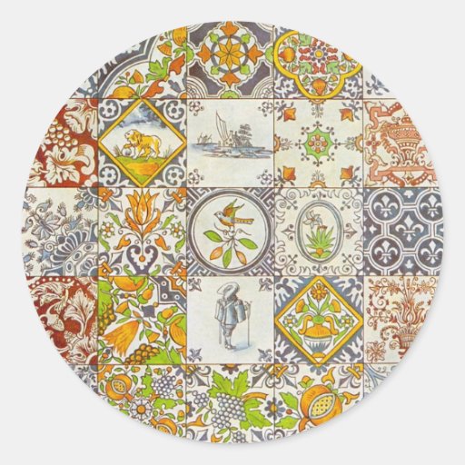 Dutch Ceramic Tiles Stickers