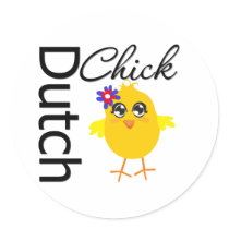 Dutch Chick stickers