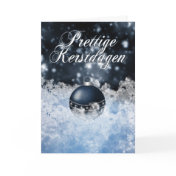 Dutch Christmas Card - Prettige Kerstdagen