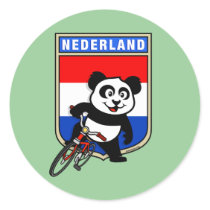Dutch Cycling Panda stickers