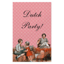 Dutch family full color flyer
