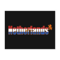 Dutch flag of the Netherlands Logo Tees & Gifts postcards by SoccerJersey Dutch flag of the Netherlands Logo Tees & Gifts postcards