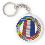 Dutch Flags Ring Keychains